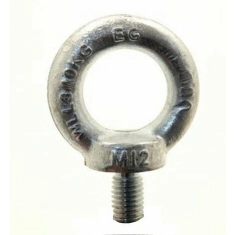 WD ANELLO OCCHIELLO MASCHIO PASSO DA 6 Mm ZINCATO X SOLLEVAMENTO TRAZIONE GOLFARE