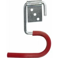 No Name Supporto Per Dispositivo Zincato A Forma Di S, Coperta Con PVC