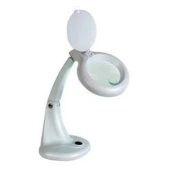 Velleman DESK LAMP WITH MAGNIFYING GLASS 3 + 12 DIOPTRE - 12W - WHITE