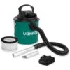 VONROC Aspiracenere A Batteria VPower 20V. Incl. Una Batteria 2.0Ah E Caricatore. Serbatoio 12L - Filtro HEPA