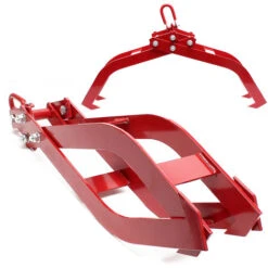 Pinza Forestale Per Legna E Tronchi Fino A 850mm 1500kg Di Forza Di Trazione 4 Artigli