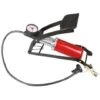 Perel FOOT PUMP WITH PRESSURE GAUGE