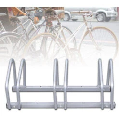Randaco Supporto Per Biciclette Per Parcheggio Per Biciclette Supporto Per Pavimento Supporto Per Biciclette Per 3 Ruote