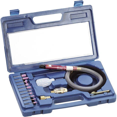 Micro Smerigliatrice Aria 1/8 Pollici Penna Pneumatica Rossa 65.000 Rpm