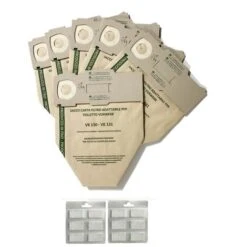 8 SACCHETTI FOLLETTO VK130 / VK 131 + 10 PROFUMI PRODOTTI ITALIA NO ORIGINAL