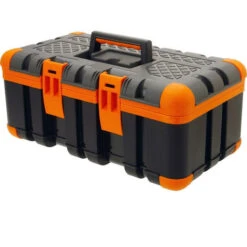 Cassetta Porta Attrezzi Porta Utensili In Plastica Con 10 Scomparti 50x30x22cm