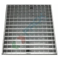 Griglia Per Vasca Di Contenimento In Acciaio Zincato, Mis. 600 L X 400 P X 100 H Mm, Portata 50 Kg