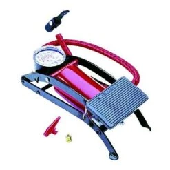 Potent Pompa A Pedale Con Manometro 1 Stantuffo