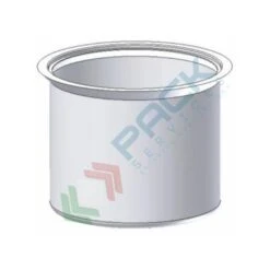 Vasca Di Contenimento In Plastica (PE) Cilindrica Per Serbatoi, Capacità 120 Lt, Mis. Ø 700 X 450 H Mm