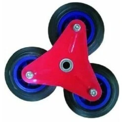 Vigor Ruote Per Carrello Piene Serie 3 Pezzi 152Mm F20 Su Rulli