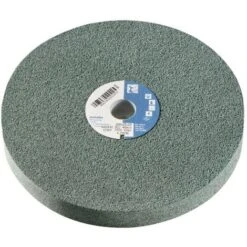 Trade Shop - Disco Mola Da Banco Abrasiva Grana 80 Smerigliatrice 200x25x32 Affila Utensili