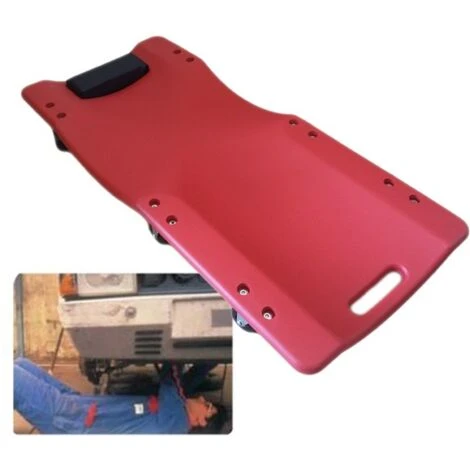 Trade Shop - Carrello Carellino Sottoauto Sotto Auto Per Meccanico Officina Poggia Testa