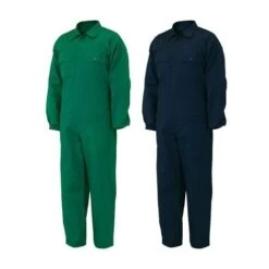 Tuta Da Lavoro Europa Issa Line 100% Cotone - 8070 Colore Verde - Taglia L