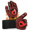 GUANTO BBQ DA FORNO CUCINA PER BARBECUE IGNIFUGO RESISTENTE CALORE FINO A 800°