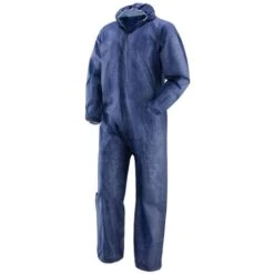 TUTA DA LAVORO MONOUSO COLORE BLU TG.XL 40GR.