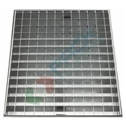 Griglia Per Vasca Di Contenimento In Acciaio Zincato, Mis. 800 L X 600 P X 100 H Mm, Portata 100 Kg