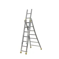 Scala Componibile In Alluminio 3 Tronchi Di Lunghezza 5.90m - 510309