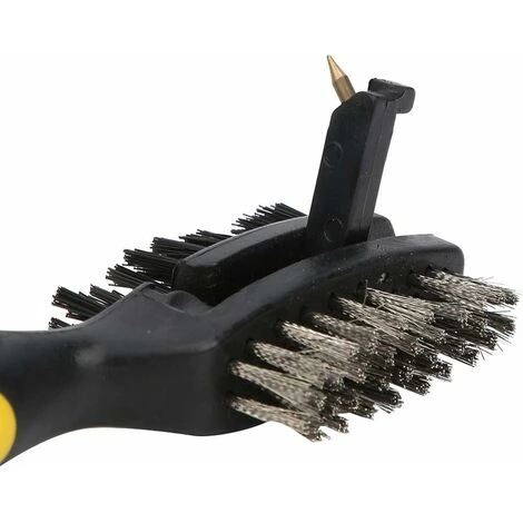 Strumento Per La Pulizia Del Golf, Spazzola Per Mazze Da Golf, Telescopica Pieghevole Per Pulire La Testa Della Mazza