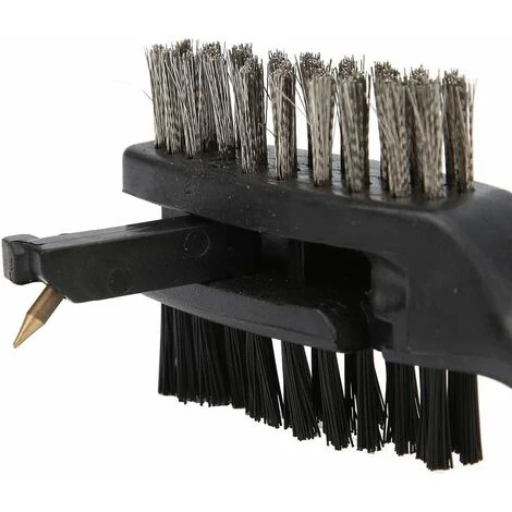 Strumento Per La Pulizia Del Golf, Spazzola Per Mazze Da Golf, Telescopica Pieghevole Per Pulire La Testa Della Mazza - immagine 3