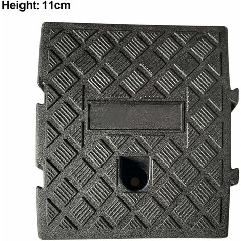 Rampa Del Freno: Indossabile Per Impieghi Gravosi Presse Antiscivolo Per Rampe Auto, Usate In Auto Moto Moto, 25×27×11cm/25×27×27×13cm,nero - immagine 2