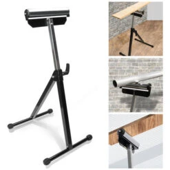 Randaco Supporto A Rotelle Set Di 2 Supporti A Rotelle Fino A 60 Kg Anteriori E Regolabili In Altezza 68-108 Cm