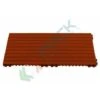 Pedana Modulare Antisdrucciolo Con Superficie Chiusa Mis. 800 L X 400 P X 25 H Mm, Colore Rosso