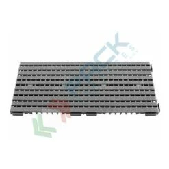 Pedana Modulare Antisdrucciolo Con Superficie Aperta Mis. 800 L X 400 P X 25 H Mm, Colore Grigio
