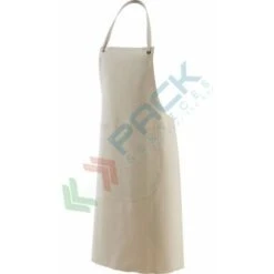 Grembiule Da Lavoro In Tela Canvas Filato Di Cotone Grezzo, 230 Gr/mq, 70 X 100 Cm