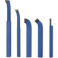 SET 5 UTENSILI BRASATI PER TORNIO METALLO FERVI B005