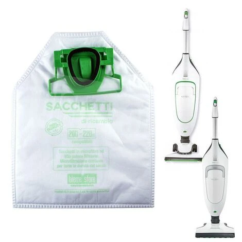 Sacchetti Folletto Vk220 S 200 220s 12pz Compatibili - immagine 3