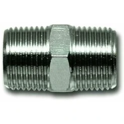 RACCORDO NIPLES MASCHIO/MASCHIO CON FILETTO CONICO PER ARIA COMPRESSA 1/2 X 1/2
