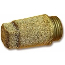 SILENZIATORE IN BRONZO PER UTENSILI PNEUMATICI 1/4