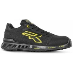 Scarpe Antinfortunistiche U-Power Frank S1P SRC ESD - 45 - Nero/Giallo