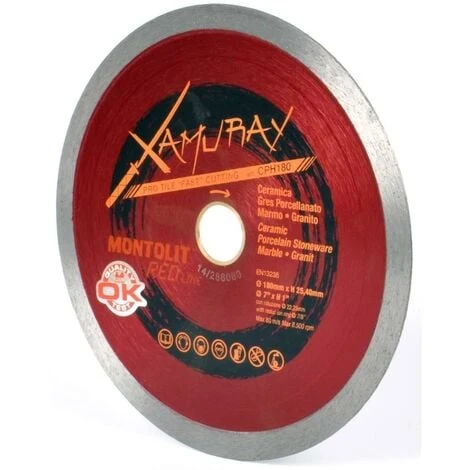 DISCO DIAMANTATO 200 MM MONTOLIT CERMONT CPH200 PER CERAMICA GRES MARMO GRANITO