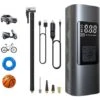 Mini Compressore Ad Aria Auto Portatile Gonfiatore Ricaricabile Display LED Auto
