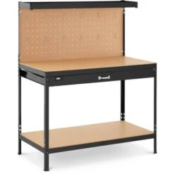 MSW Banco Da Lavoro Tavolo Da Lavoro Professionale Da Officina Portautensili 230 Kg