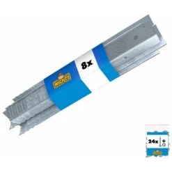 Wickey Ancoraggio Per Parco Giochi SolidLock - Set Di Per Altalena, Ancoraggio Profilo Angolare Per Staccionata & Pali In Legno - 8 Pezzo