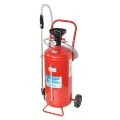 ART.808 - DISTRIBUTORE X OLIO 24LT PNEUMATICO - POMPA CON RUOTE AD ARIA - BONEZZI ITALY