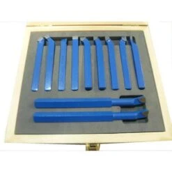 SET 11 UTENSILI BRASATI PER TORNIO 12 MM