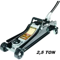 CRICK A CARRELLO RIBASSATO PORTATA 2500KG - SOLLEVATORE CRICCO CRIC BASSO 2,5 TON