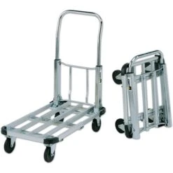 CARRELLO PIEGHEVOLE Estensibile In ALLUMINIO 150KG MAURER