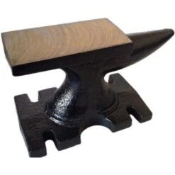 Trade Shop - Incudine 4kg Ferro Per Officina Fabbro Battitore Ferro Orafo Lavorare Metallo