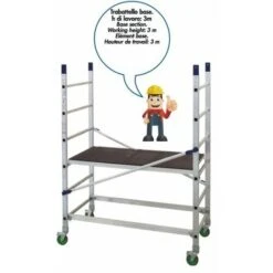 Facal M1 Alto Trabattello Alluminio M1 Alto