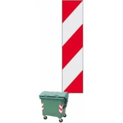 Fascia Fasce Adesive Rinfrangente Alta Visibilita Bianco Rosso Adesiva