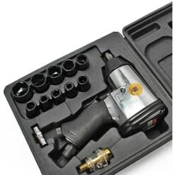 Avvitatore Pneumatico 1/2 - Pistola Avvitatrice Per Ruote Ad Aria Pneumatica Con Bussole