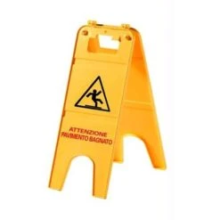 Cavalletto Segnaletico Plexi Pavimento-Bagnato It 23X42X57H