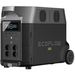 ECOFLOW Centrale Elettrica Portatile DELTA Pro, Espandibile Generatore Solare, 3,6kWh-25kWh, Enorme Uscità CA Da 3600W, Batteria Domestica Portatile Per Backup Domestico, Campeggio, Viaggio