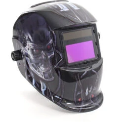 Casco Per Saldatura XPOtool Oscuramento Automatico Regolazione Colore A Energia Solare Con Alieni