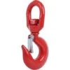 5T 5000 Kg Rotante Rosso Gru Gancio In Lega Di Acciaio Girevole Eye Gravity Rig Industria Di Sollevamento Costruzione Di Navi Gancio Rotondo 5T