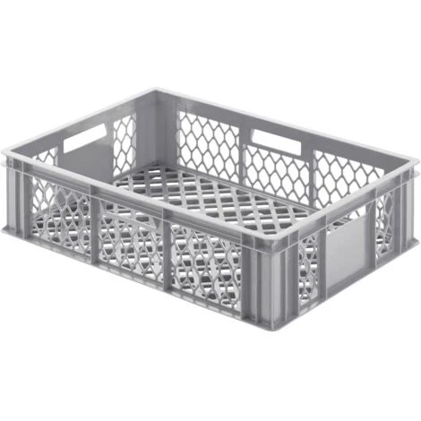 Alutec 05055 Scatola In Plastica (L X L X A) 400 X 600 X 170 Mm Grigio 1 Pz.